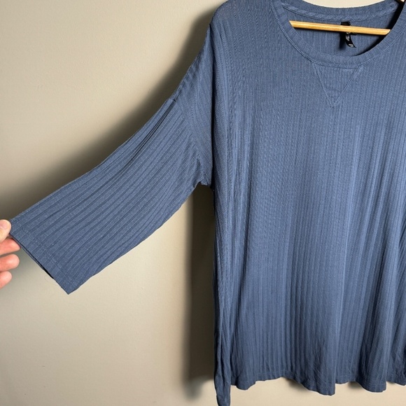 Torrid Sleep Women's Purplish-Blue 1/2 Sleeve Comfy Sleep Top Size M/L Pyjama - Picture 2 of 9